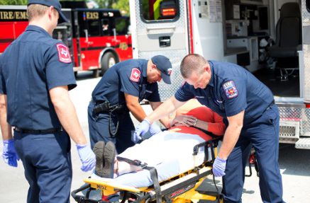 Ambulance scene